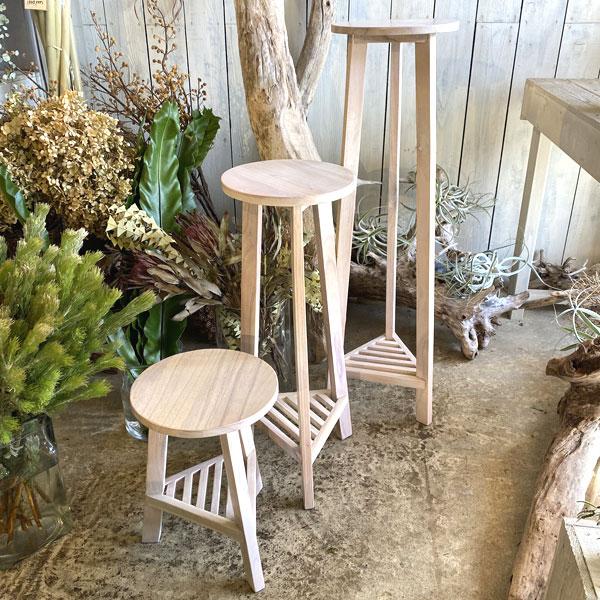 プランターベースS ホワイト インテリア ヴィンテージ おしゃれ アンティーク プランター 天然木 リビング 玄関 プランターベース |  | 06