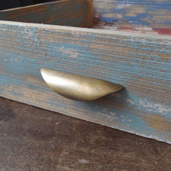 真鍮 取っ手 アンティーク つまみ ノブ DIY リメイク インテリア 雑貨 取付金具 |  | 03