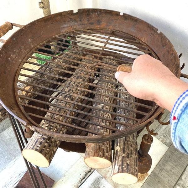 レトロ バーベキューアウトドアコンロ おしゃれ 焚き火台 庭 BBQセット