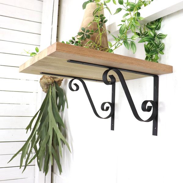 特大サイズ アイアン 日本製 棚受け ブラケット bracket シンプル ナチュラル感 2個セット |  | 06