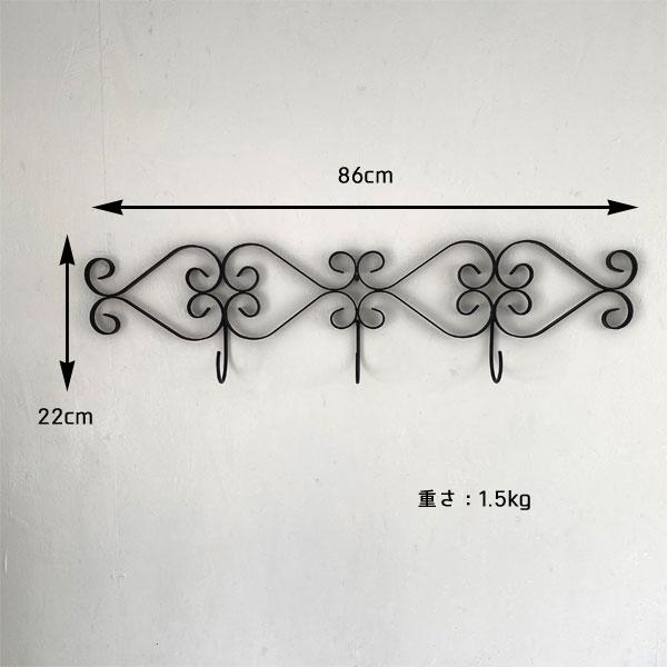 アイアンウォールフック アイアン壁飾り リーフ アイアン雑貨 壁面飾り 壁掛けインテリア ウォールデコ おしゃれ ブラック |  | 05