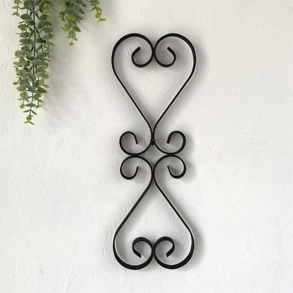 アイアンウォールデコ アイアン壁飾り 壁掛けインテリア リーフ