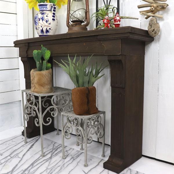 驚きの安さ マントルピース 暖炉 ファイアプレイス インテリア飾り アンティーク風 レトロ フレンチスタイル 飾り棚 送料無料 最適な材料 Raloffshore Com
