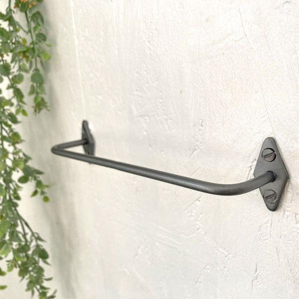 アイアン タオルハンガー Sサイズ タオルバー アンティーク タオル掛け キッチン |  | 01