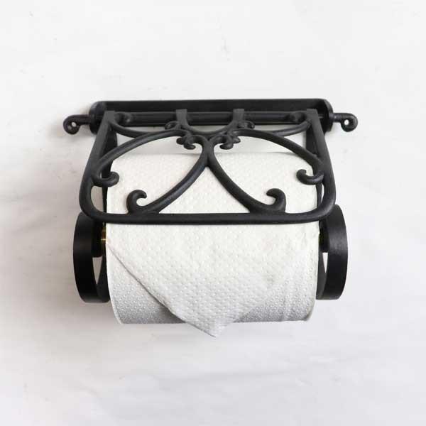 トイレットペーパーホルダー 真鍮 ブラックカラー |  | 05