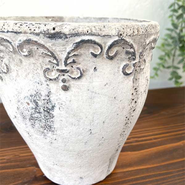 ブランシェ ジャーポット 2点セット 底穴あり 陶器ポット 観葉植物 植木鉢 ガーデン雑貨 |  | 02