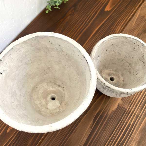 ブランシェ ジャーポット 2点セット 底穴あり 陶器ポット 観葉植物 植木鉢 ガーデン雑貨 |  | 03