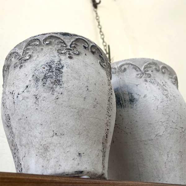 ブランシェ ジャーポット 2点セット 底穴あり 陶器ポット 観葉植物 植木鉢 ガーデン雑貨 |  | 04