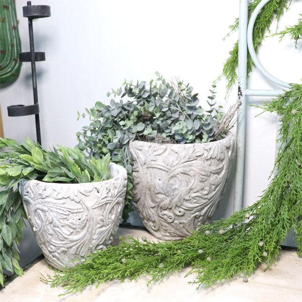 アラベスクポットS ARABESQUE POT アラベスク柄 アンティーク調 ヨーロッパ庭園 エレガント ポット ガーデン |  | 06