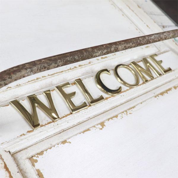 真鍮 ゴールド 45mm WELCOME 大文字 レター 真鍮  大文字 アルファベット 看板 表札 ネーム メール便 |  | 03