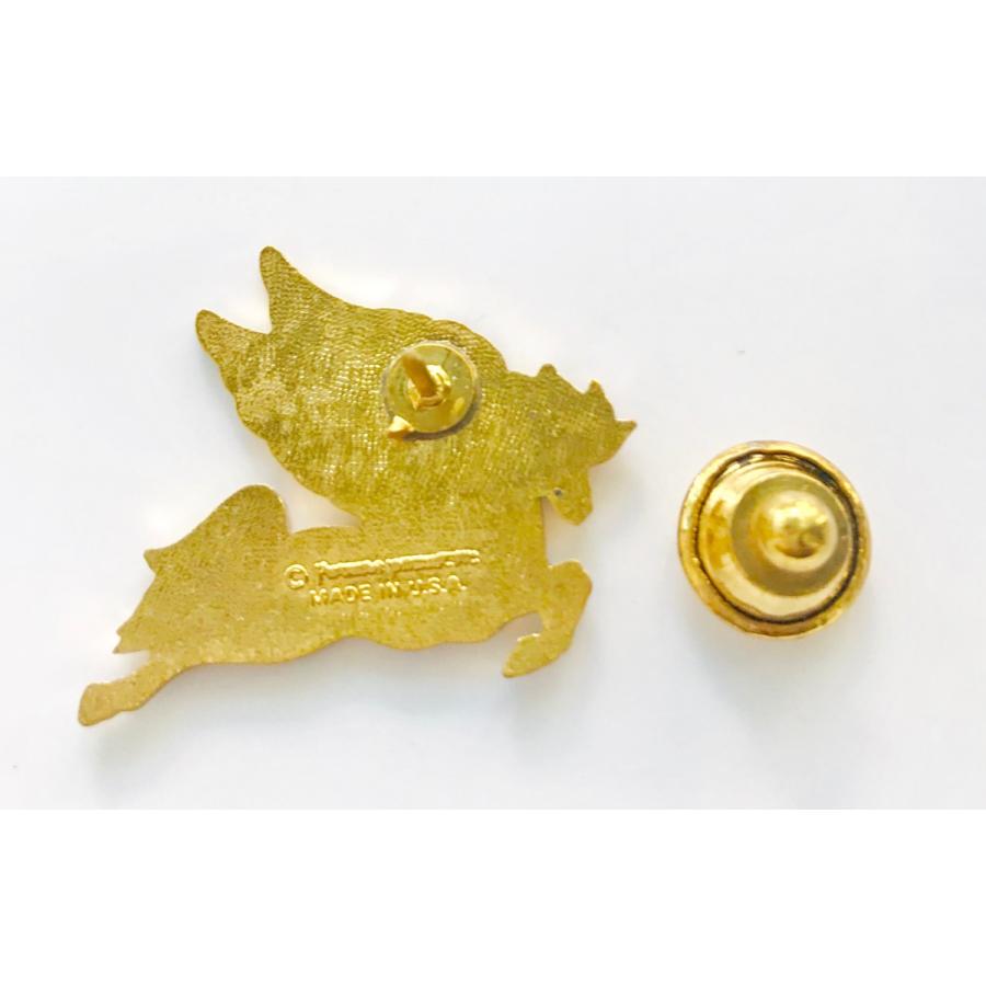 返品交換不可 ビンテージ ユニコーン ピン Vintage Unicorn Pin ブローチ ピンブローチ Limassentosa Co Id