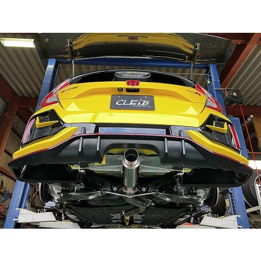 FK8 CLEIB レーシング マフラー フロントパイプセット : CLEIB