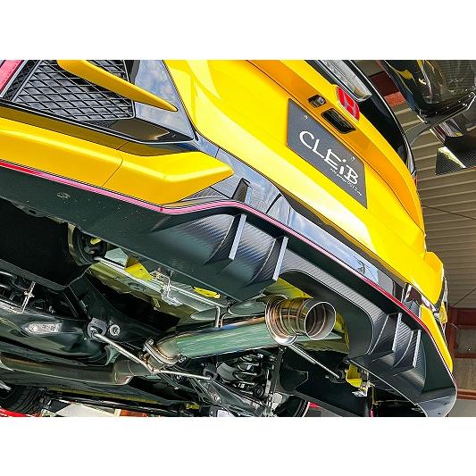 FK8 CLEIB レーシング マフラー フロントパイプセット : CLEIB