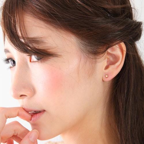 ピアス レディース アポロン K18ゴールドダイヤモンドピアス 誕生日 母の日 プレゼント  女性  妻 結婚記念日 人気の画像