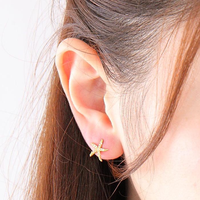 Clementia ピアス レディース アレルギー対応 50代 小さめ 40代 K14 