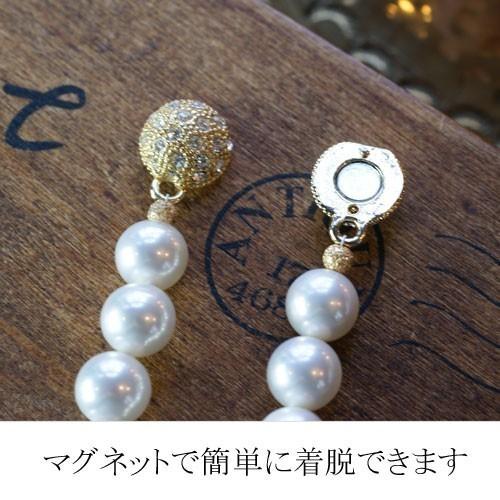 Clementia ネックレス パール 2連 真珠 パールネックレス 結婚式 卒業 
