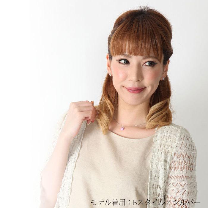 ネックレス レディース 50 40代 k18 プラチナ 18 金 ゴールド 仕上 20代 一粒 誕生日 母の日 プレゼント 女性 彼女 ピンク ソリティア_7