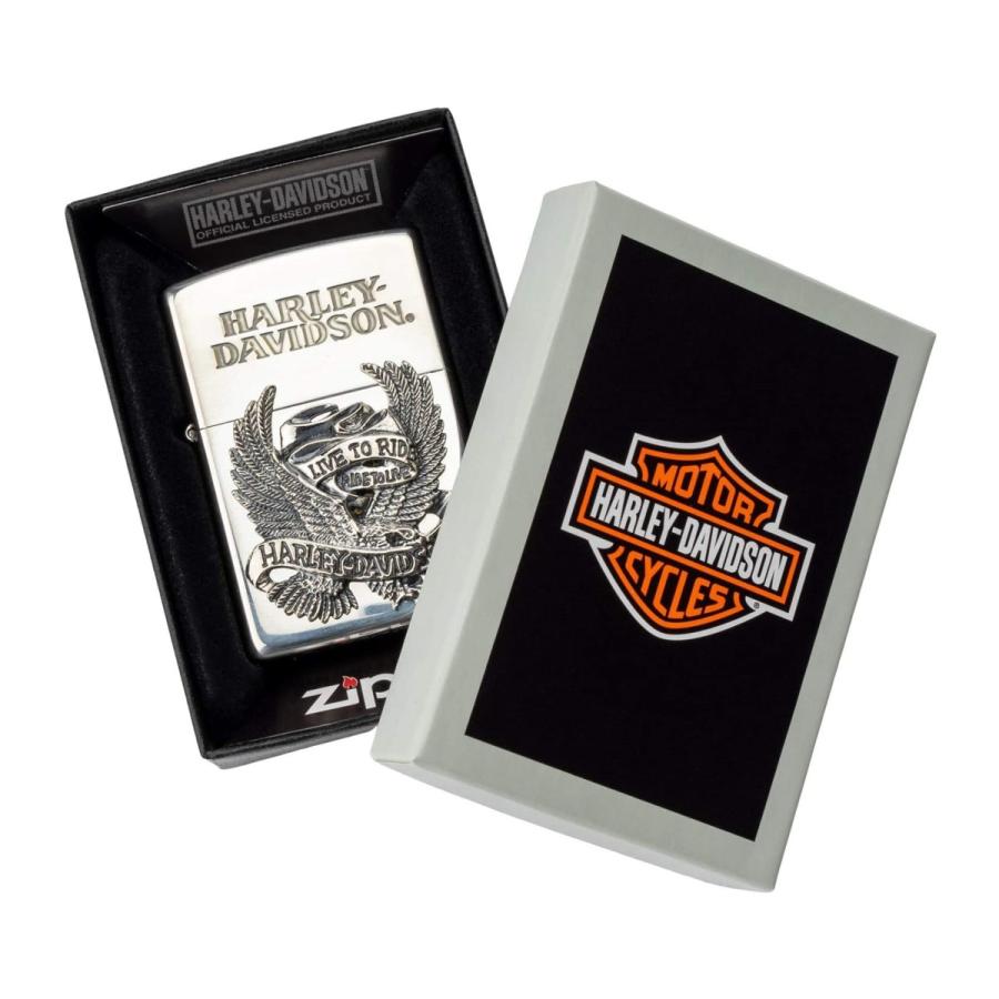 即納最大半額 Harley Davidson ハーレー ダビッドソン Zippo ジッポー ライター Hdp 08 喫煙具 シルバー 日本限定 無料長期保証 Educationbd Org