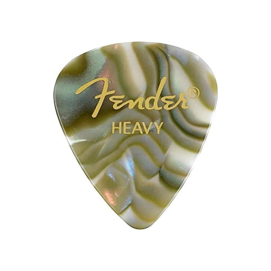 Fender 351 Shape HEAVY ヘビー ギターピック 8色アソート 8枚 各色1枚 ティアドロップ｜clenu233｜06