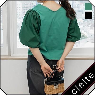 大きいサイズ レディース 前後2wayバルーンスリーブプルオーバー a1570 大きいサイズ専門店 Clette 通販 Yahoo ショッピング