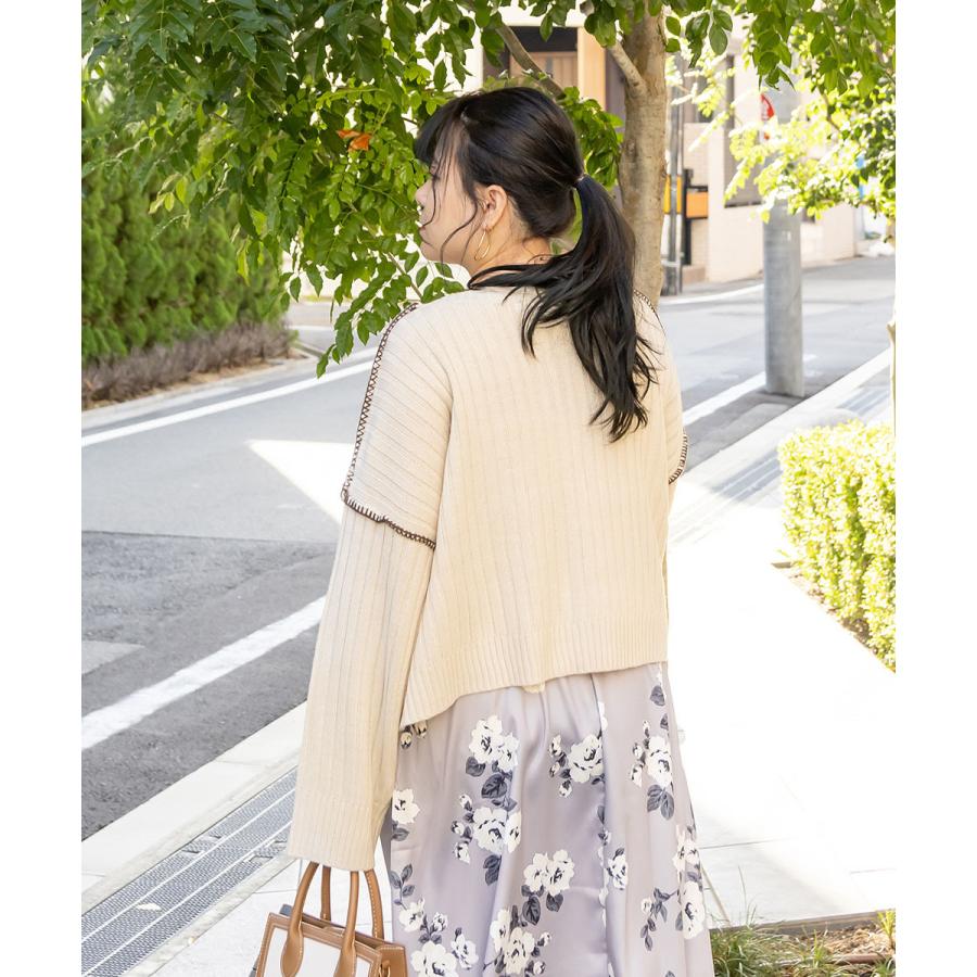 A36 お洒落 ふるじょ 古着女子 シースルー シャツ 花柄 総柄