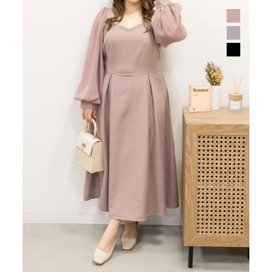 大きいサイズ レディース CLETTE オリジナル シアー袖