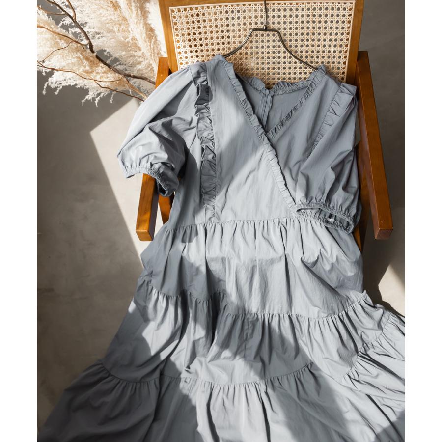 大きいサイズ レディース CLETTEオリジナル☆ななめティアード