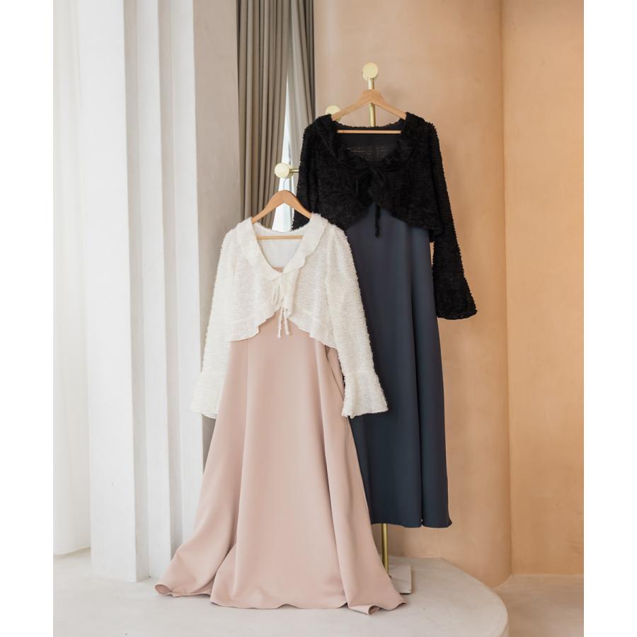 大きいサイズ レディース CLETTEオリジナル☆シャギーボレロ