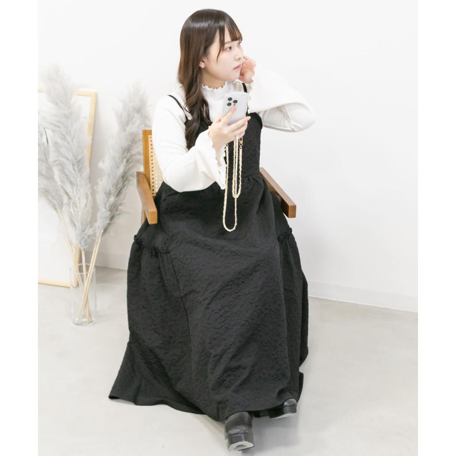 クレット＊美品＊花柄マトラッセワンピース＊4L