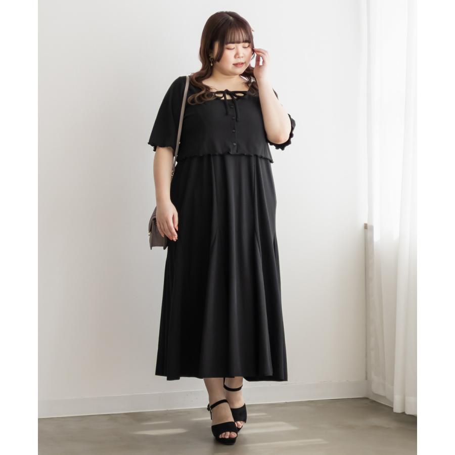 大きいサイズ レディース CLETTEオリジナル☆ボレロセットキャミ