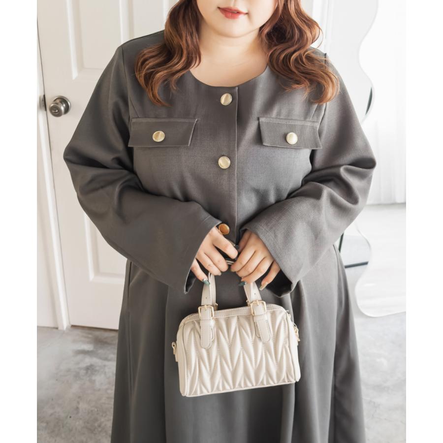 大きいサイズ レディース CLETTEオリジナルショートジャケット