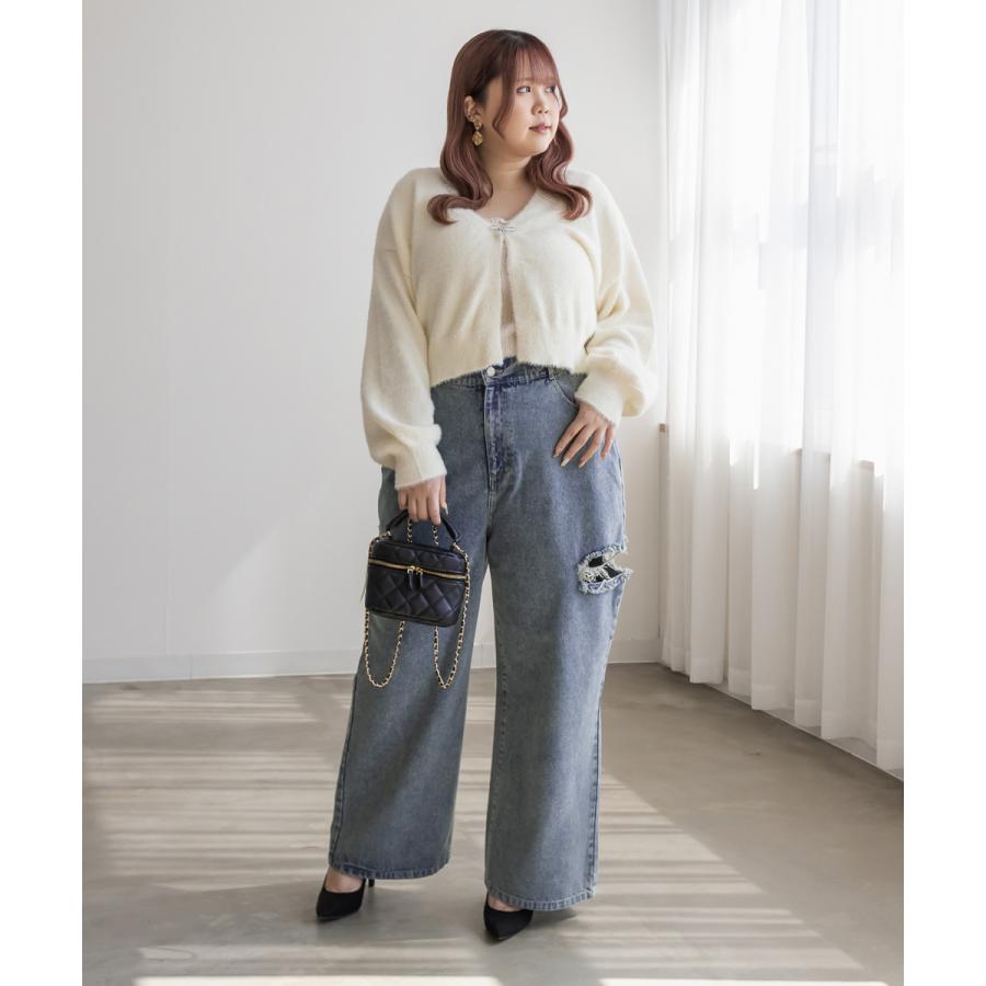 大きいサイズ レディース CLETTE オリジナル サイド スリット