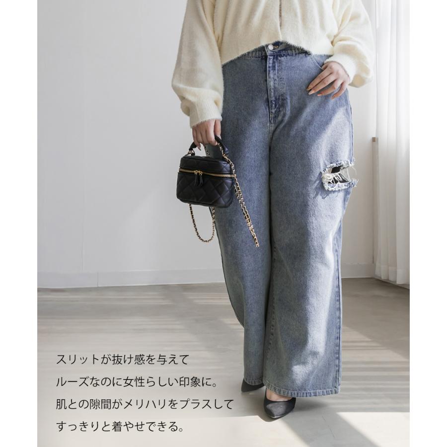 大きいサイズ レディース CLETTE オリジナル サイド スリット 大きいサイズ レディース CLETTE オリジナル サイド スリット