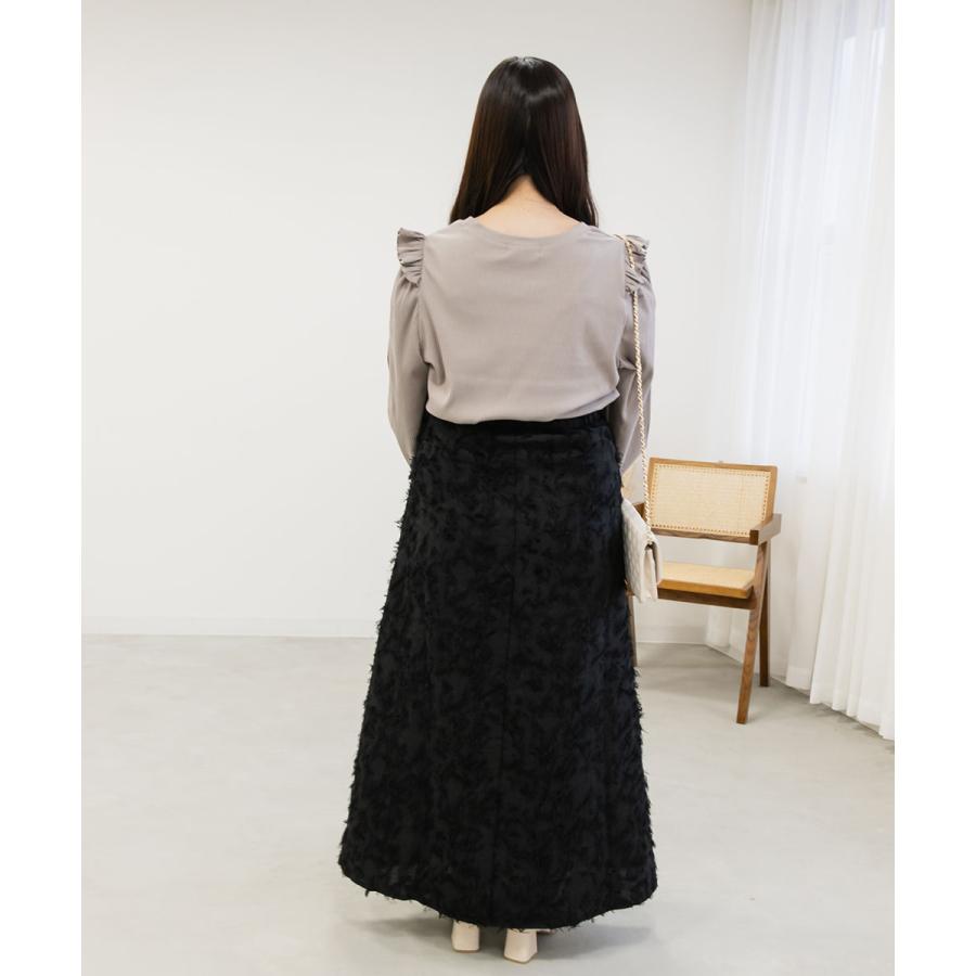 大きいサイズ レディース フリンジAラインスカート｜clette-online｜10