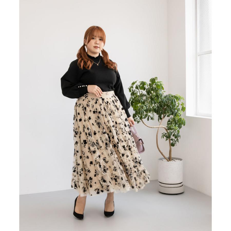 最終お値下げ❣️Feroux 【極美品】花柄チュールスカート 最終お値下げ❣️Feroux 【極美品】花柄チュールスカート - メルカリ