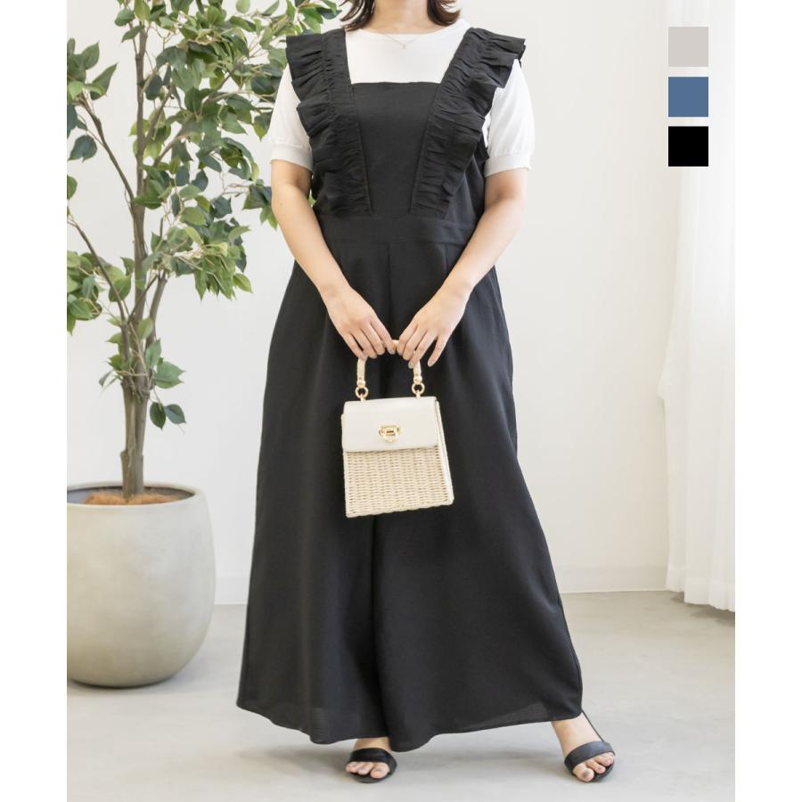 フランシュリッペ　サロペット　大きいサイズ 楽天市場】サロペット 大きいサイズ（レディースファッション