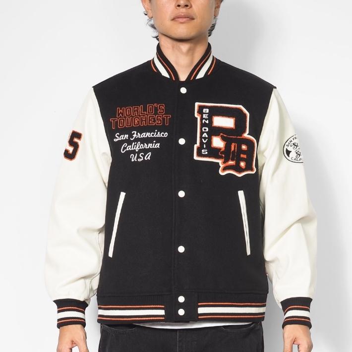 BEN DAVIS（ベンデイビス） スタジャン スタジアムジャンパー ワッペン