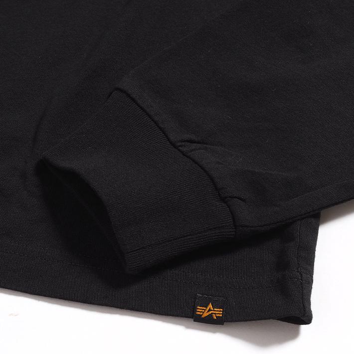ALPHA INDUSTRIES アルファ インダストリーズ ロンT 長袖 Aマークプリント (TC1590-0001/TC1590-0021) メンズファッション ブランド | Alpha Industries | 07