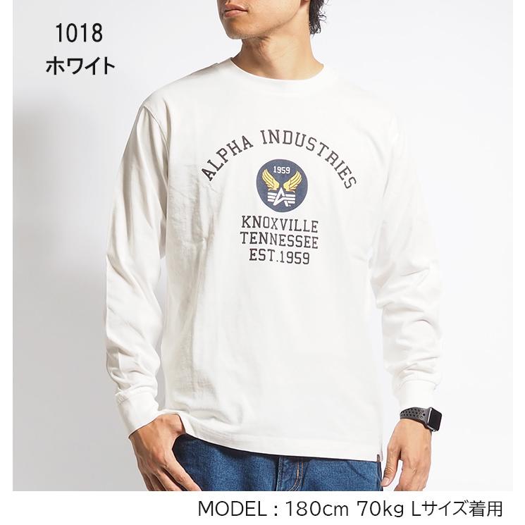 ALPHA INDUSTRIES アルファ インダストリーズ ロンT 長袖 エアフォースマーク (TC1590) メンズファッション ブランド | Alpha Industries | 04