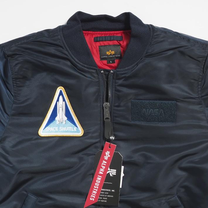 アルファインダストリーズ NASA MA-1 サイズM ジャケット 楽天市場】アルファ MA-1 NASA ALPHA INDUSTRIES NASA MA-1