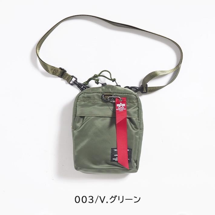 ALPHA INDUSTRIES アルファ インダストリーズ ポーチ ショルダーバッグ ミニ (TZ1150) メンズファッション ブランド | Alpha Industries | 01