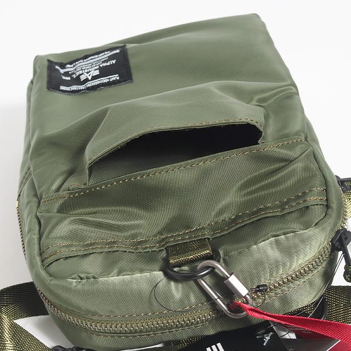 ALPHA INDUSTRIES アルファ インダストリーズ ポーチ ショルダーバッグ ミニ (TZ1150) メンズファッション ブランド | Alpha Industries | 04