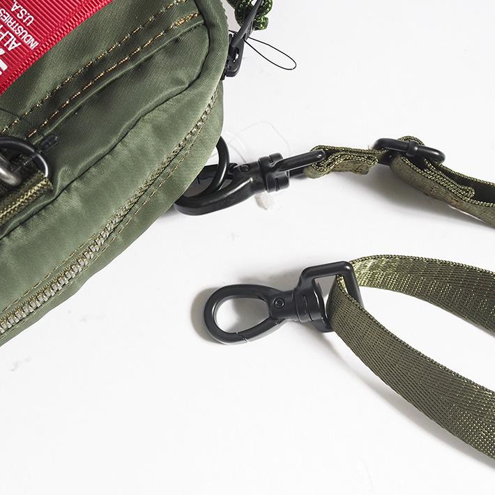 ALPHA INDUSTRIES アルファ インダストリーズ ポーチ ショルダーバッグ ミニ (TZ1150) メンズファッション ブランド | Alpha Industries | 06