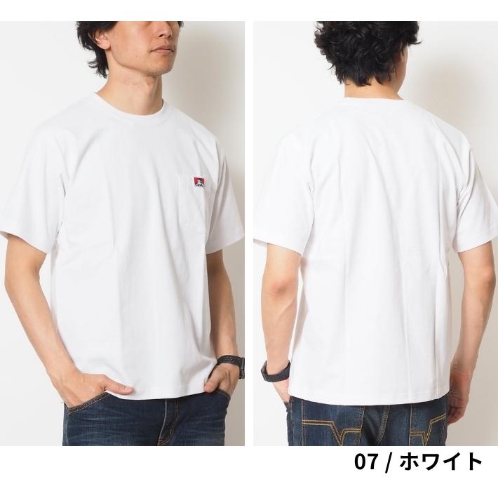 BEN DAVIS（ベンデイビス） Tシャツ 半袖 胸ポケット ワンポイント