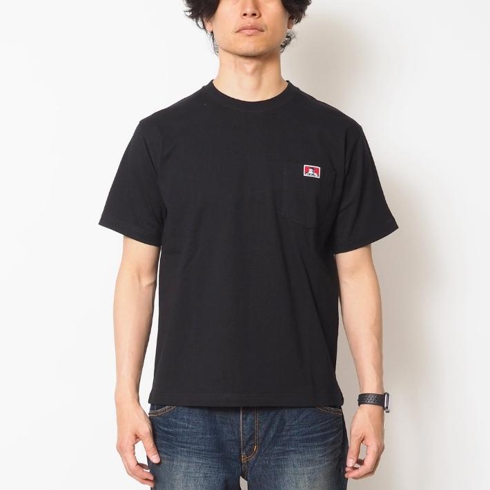 BEN DAVIS（ベンデイビス） Tシャツ 半袖 胸ポケット ワンポイント
