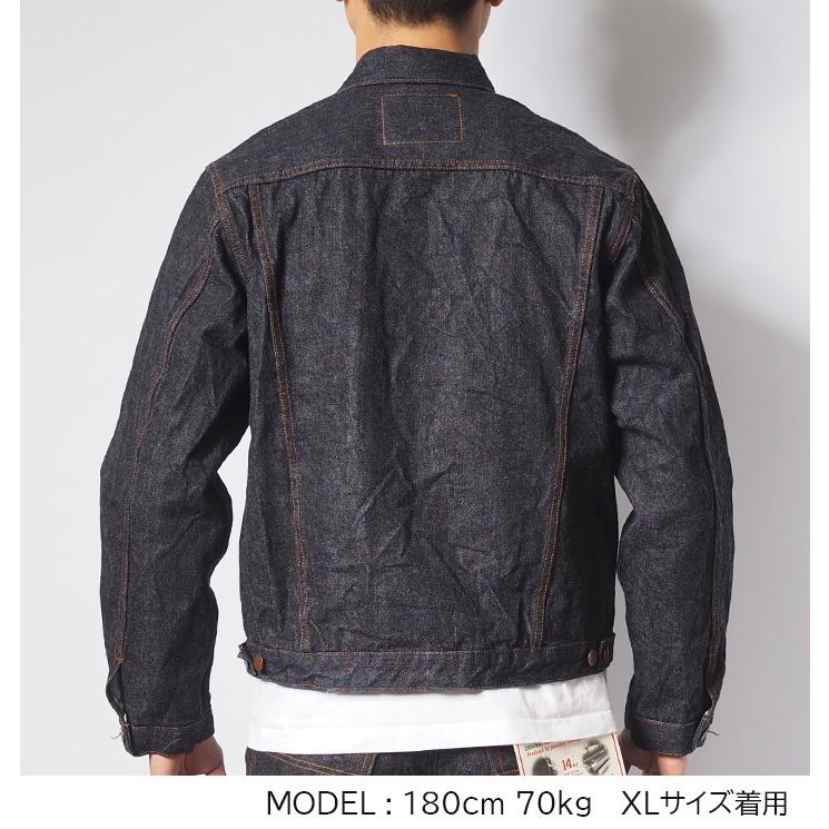 BIG JOHN S6953W(001) 石川台　DENIMJACKET Ｌ S6953W (001) ISHIKAWADAI DENIM TRUCKER JACKET – BIG JOHN