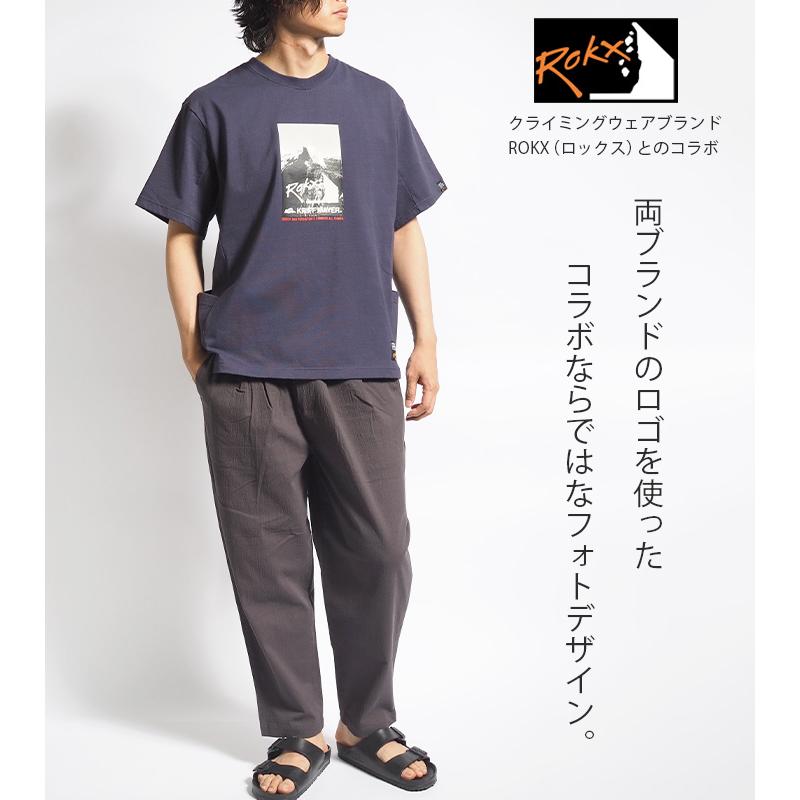 KRIFF MAYER × ROKX ロックス コラボ Tシャツ 半袖 クールタフポケT 接触冷感 モノクロフォト (2345109) メンズファッション ブランド クリフメイヤー | KRIFF MAYER | 01