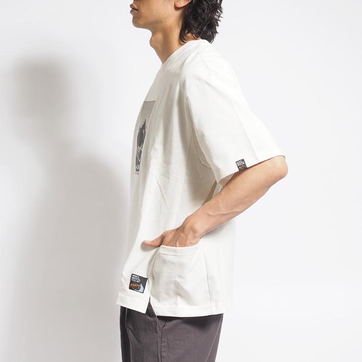 KRIFF MAYER × ROKX ロックス コラボ Tシャツ 半袖 クールタフポケT 接触冷感 モノクロフォト (2345109) メンズファッション ブランド クリフメイヤー | KRIFF MAYER | 05