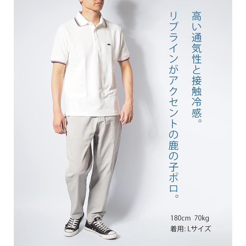 KRIFF MAYER クリフメイヤー ポロシャツ カノコ 接触冷感 ワンポイント (2445104) 鹿の子 メンズファッション ブランド | KRIFF MAYER | 01