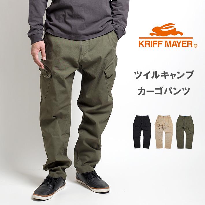 KRIFF MAYER（クリフメイヤー） ツイルキャンプカーゴパンツ (2234000